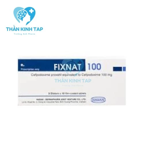 Fixnat 100 - Thuốc điều trị nhiễm khuẩn đường hô hấp